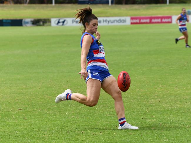 Central District SANFLW captain Shelby Smith. Picture: Supplied, Hannah Howard