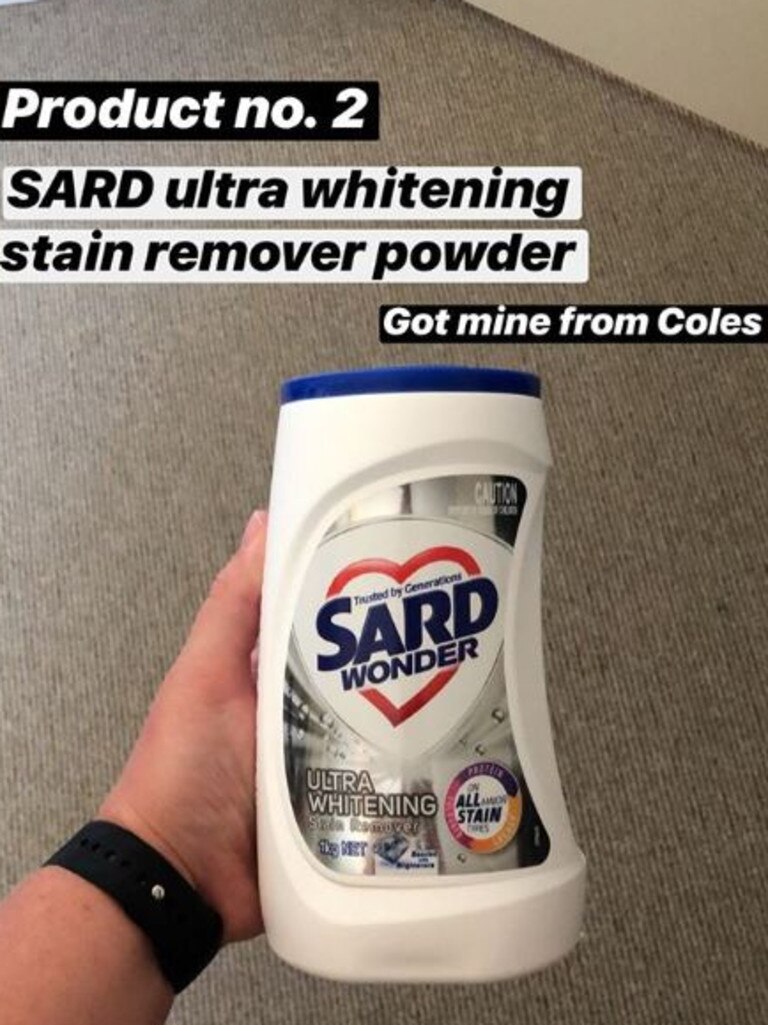Kate used SARD ultra-whitening to soak the dress Picture: Dedikated Lifestyle