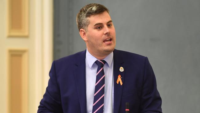 Queensland Minister for Police and Minister for Corrective Services Mark Ryan accused Ms Bates of making claims based on false premises, false conclusions, faulty logic and selective use of memory. (AAP Image/Dave Hunt)