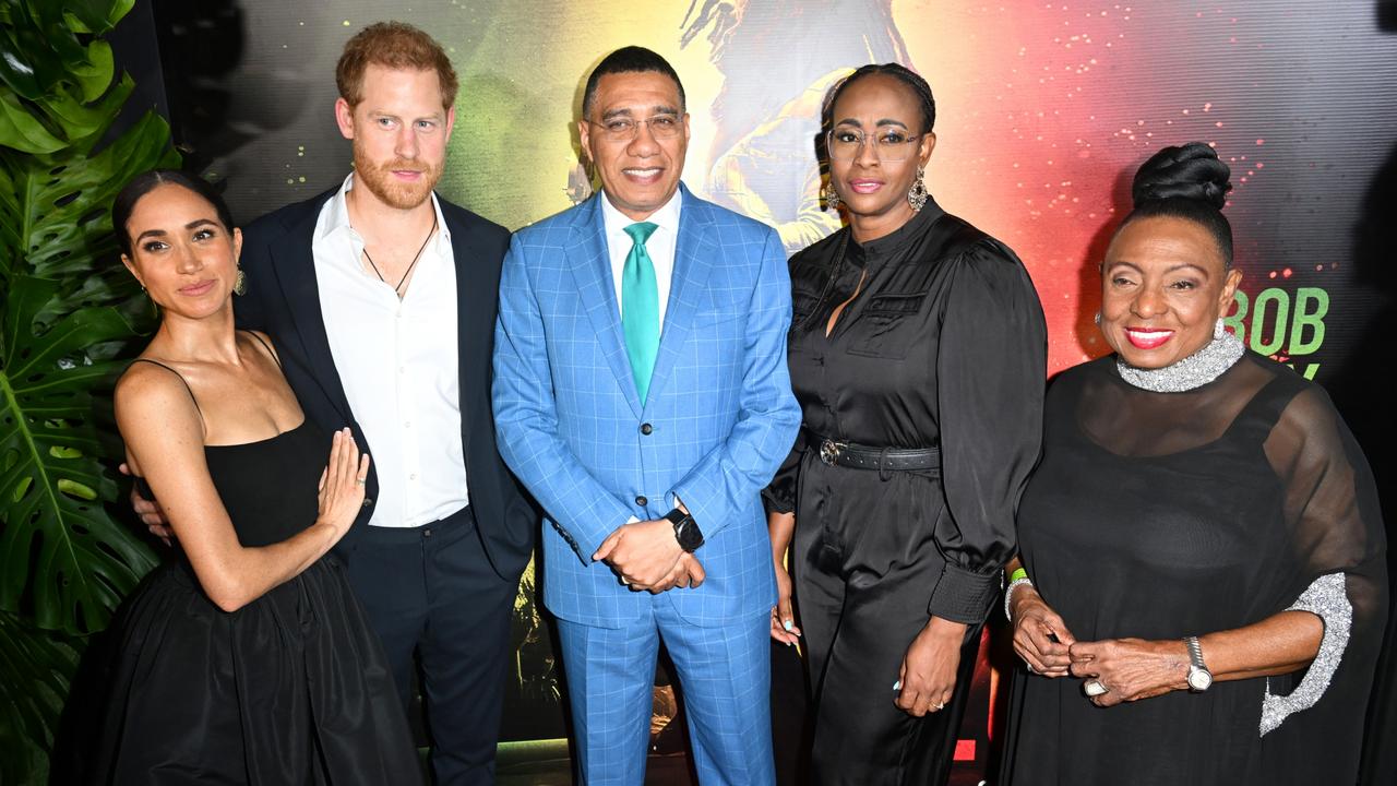 At the Premiere of <i>Bob Marley: One Love</i> in Kingston, Jamaica. Picture: Jason Koerner/Getty Images for Paramount Pictures