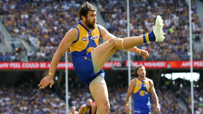 Josh Kennedy led the West Coast forward line superbly this season. Picture: Michael Klein