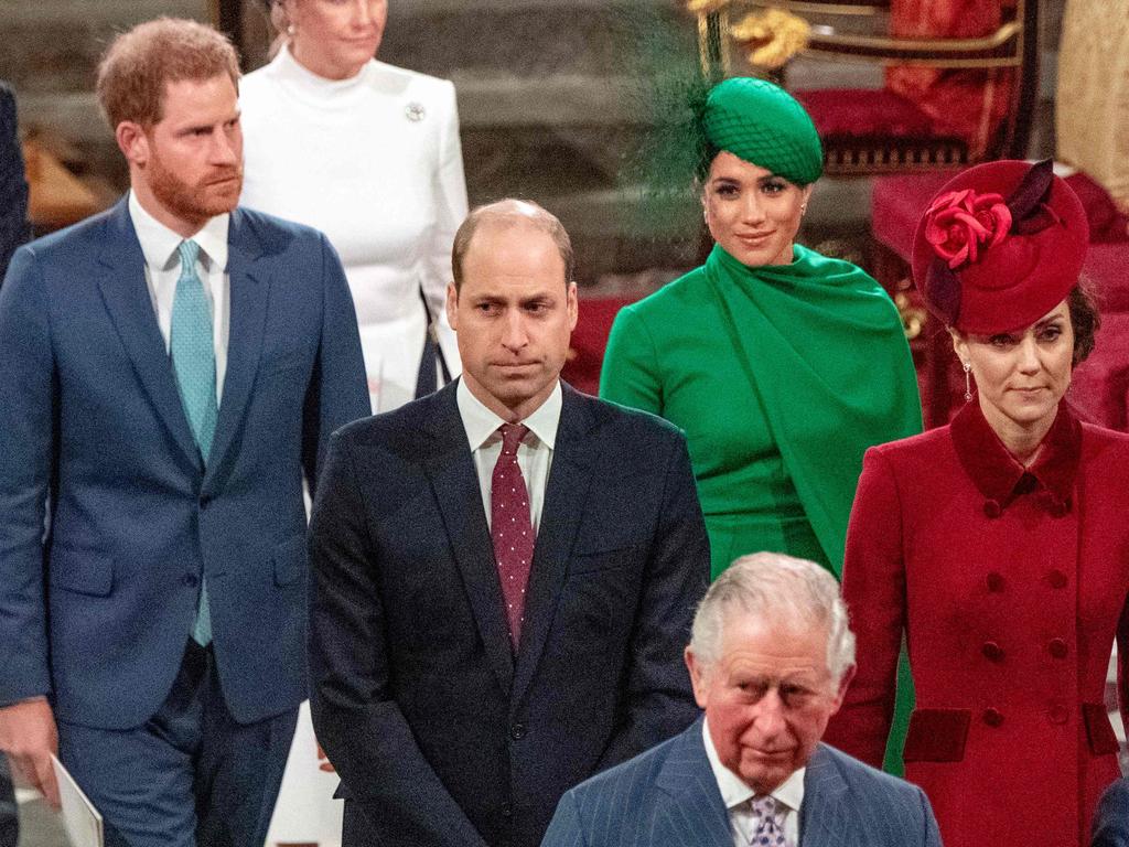 Prince Harry hasn’t been back to the UK since his frosty departure from the royal family in March. Picture: Phil Harris/AFP.