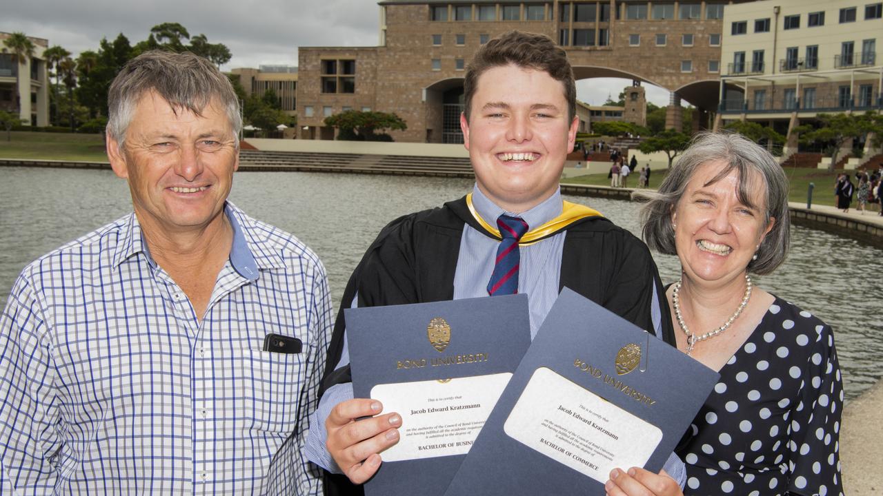 Glenn, Jacob and Colleen Kratzmann.