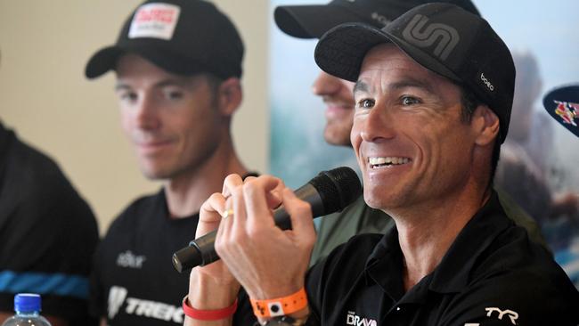 Multiple world champion Craig Alexander still races but no longer contests the Hawaii ironman.