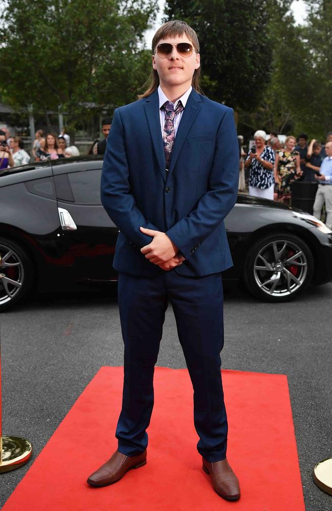 Clay Jenkin at Nambour State College School Formal. Picture: Patrick Woods.