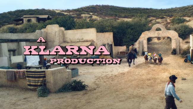 The Wild West-themed Super Bowl ad for Klarna was produced by Australians. Picture: Klarna