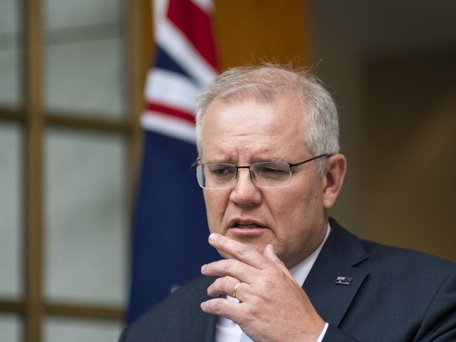 Prime Minister Scott Morrison. Picture: NCA NewsWire/Martin Ollman