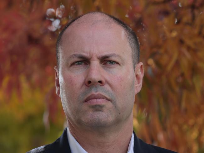 CANBERRA, AUSTRALIA NewsWire Photos May,02 2020: Treasurer Josh Frydenberg during a press conference at a child care facility in Narrabundah, Canberra.Picture: NCA NewsWire / Gary Ramage