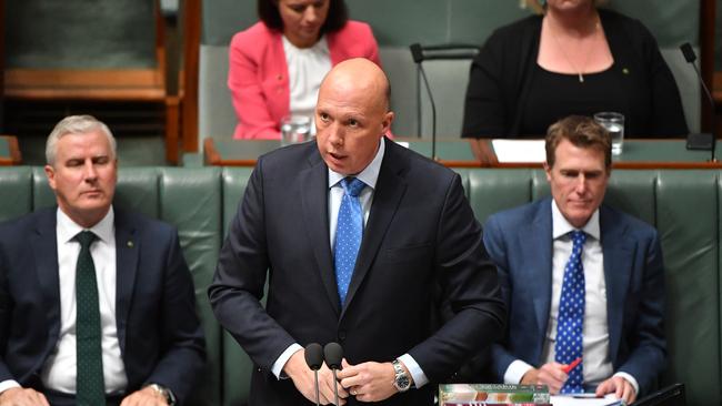 Peter Dutton flagged changes to overcome the High Court’s decision. Picture: AAP/Mick Tsikas