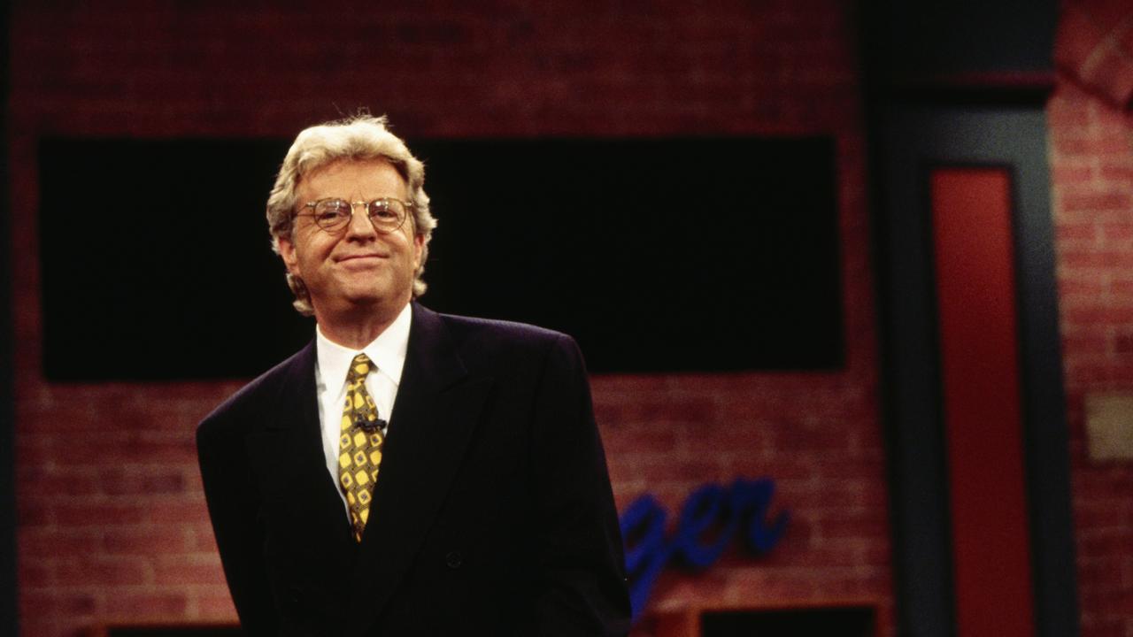 On the set of The Jerry Springer Show. Picture: Getty