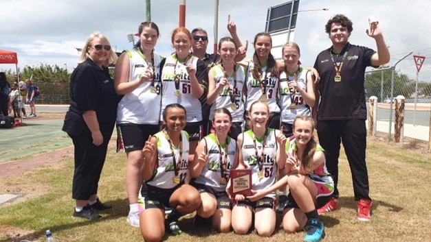 USC Rip City's U14 girls took out Division 2 at the Queensland Basketball Championships.