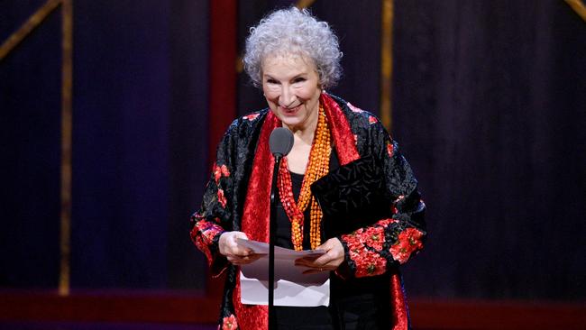 Margaret Atwood speaks onstage at the 2019 Glamour Women Of The Year Awards at Alice Tully Hall on November 11, 2019 in New York City. Photo: Bryan Bedder/Getty Images for Glamour