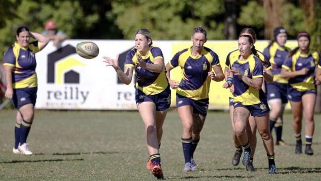 Young rugby player Indi Grey is with the Barbarians. Picture: Supplied.