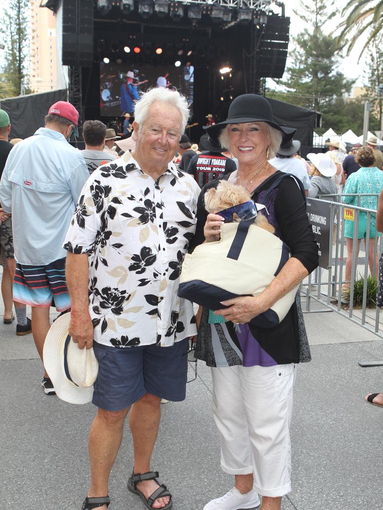 Groundwater. Marg and Parker Spinks. 19 October 2024 Broadbeach Picture by Richard Gosling
