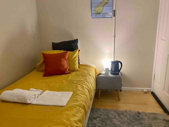 Ranwala rented out two guest rooms on Airbnb. Picture: Supplied.