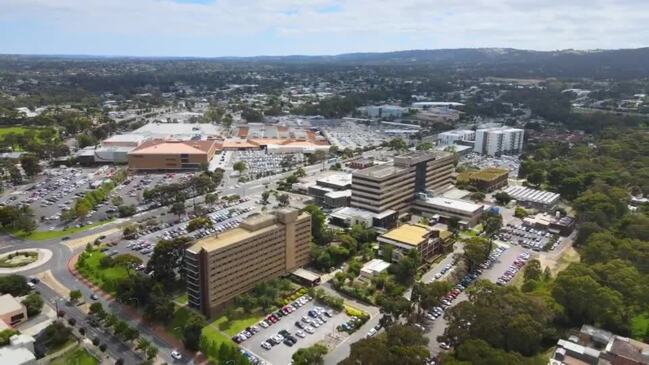 Modbury Hospital from above