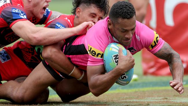 Apisai Koroisau looks set for a big improvement in 2020 after moving to the Panthers. Picture: AAP.