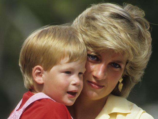 Prince Harry has always struggled with the tragic death of his mother, Princess Diana. Picture: Georges De Keerle/Getty Images