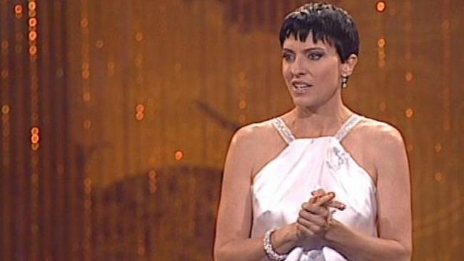 Gretel Killeen hosting the 2009 Logies. Logie Awards.