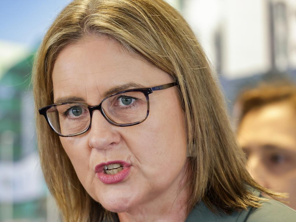 Victorian Premier Jacinta Allan wants a taskforce to investigate and reduce violence against women. Picture: NCA NewsWire / Ian Currie