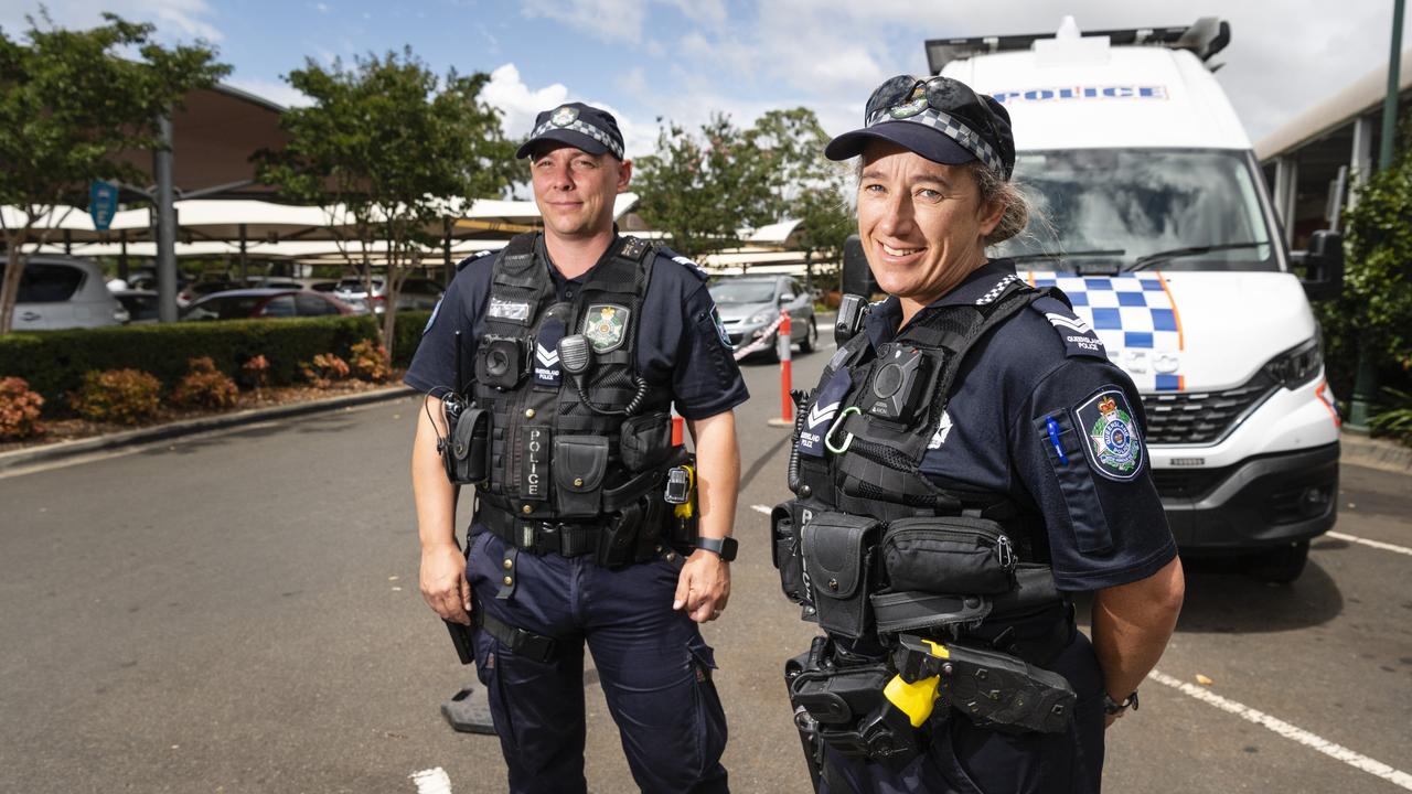 Darling Downs police out in force at Toowoomba shopping centre to ...