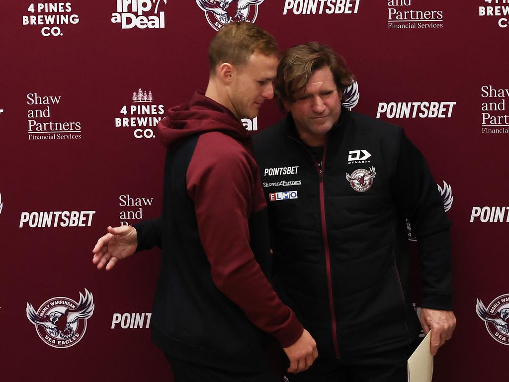 Daly Cherry-Evans insists former Sea Eagles coach Des Hasler is not a spent force in the NRL, and believes he can get the best out of Titans players. Picture: Getty Images.