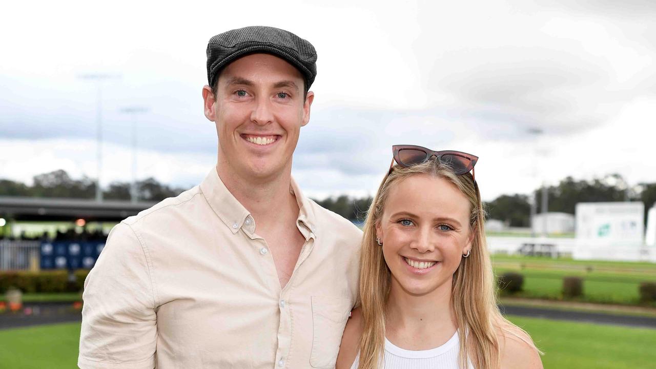 Phil Tonkin and Siobhan Senior at the Noosa Cup Race Day. Picture: Patrick Woods.