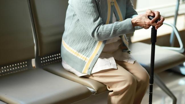 Government statistics show that about a third of people aged 65 and over, and about half of people aged 80 and over, fall at least once a year. Picture: Getty Images/The Times