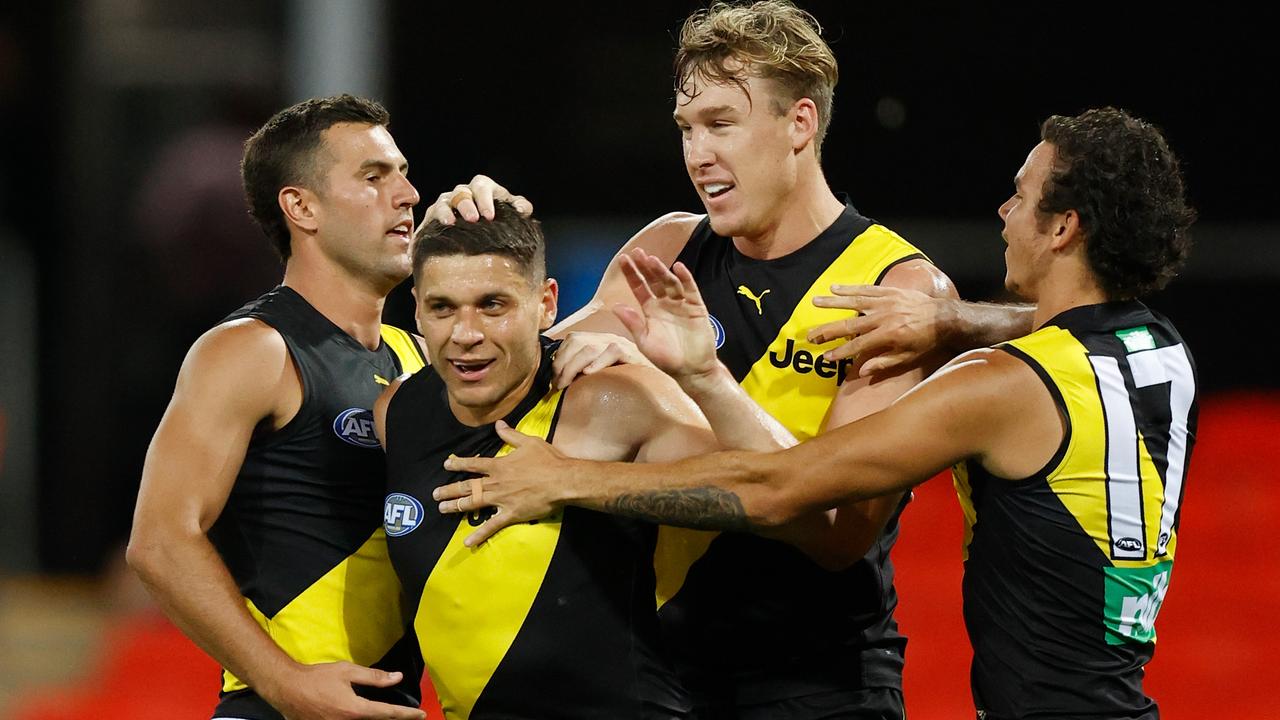 Richmond has become the bad guy. Photo: Michael Willson/AFL Photos via Getty Images.