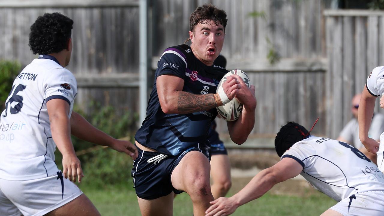 Caloundra SHS captain Zac Garton shone brightly for his side against Stretton State College. Picture: Liam Kidston