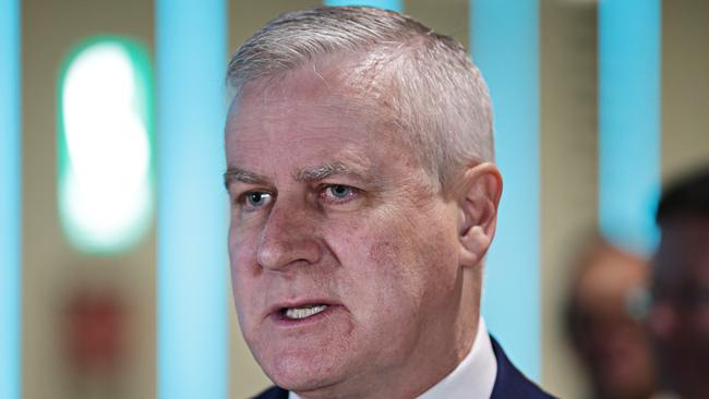 Nationals leader Michael McCormack, whose leadership has already been challenged once. Picture: Adam Yip