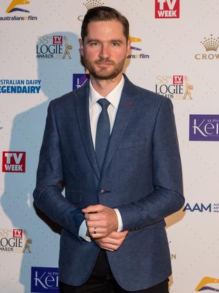 Charlie Pickering was at Crown Melbourne to hear his ABC show The Weekly With Charlie Pickering was nomuination in the Most Outstand Entertainment Program category. Picture: Mark Dadswell