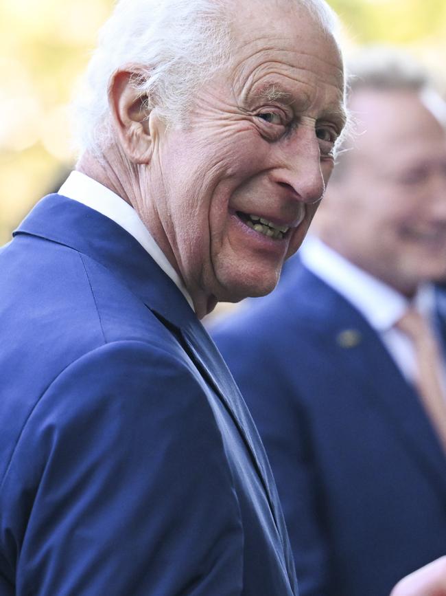 King Charles III will meet ‘inspiring Australians’. Picture: NewsWire / Martin Ollman