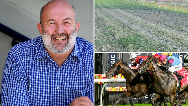 Feedback on the performance on the repaired Gold Coast track has been excellent, the club's boss Steve Lines (left) says. Pictures: File, Magic Millions