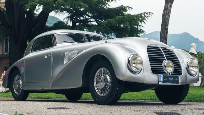 BMW’s 328 Kamm Coupe, which has an aluminium body.