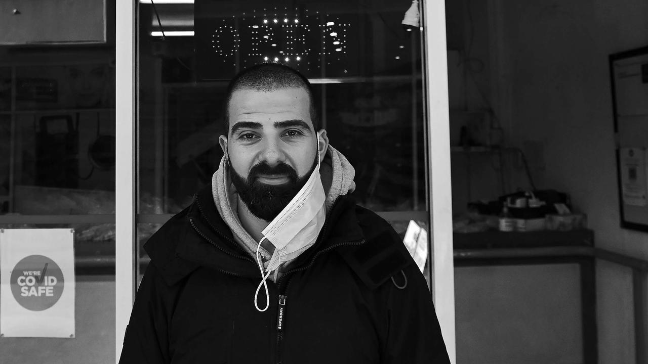 Mohamad Hamdan, 32, of Homebush Abdow Brothers Bakery. Picture: Jeremy Piper