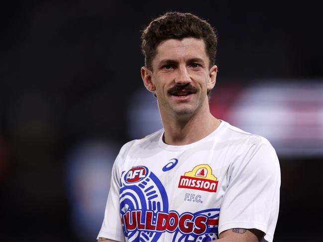 Tom Liberatore of the Bulldogs is a late out. (Photo by Darrian Traynor/Getty Images)