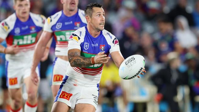 Knights halfback Mitchell Pearce. Picture: Getty Images