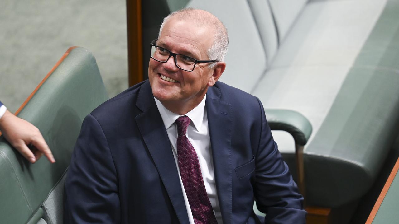 Scott Morrison will deliver his valedictory speech to Parliament on Tuesday. Picture: NCA NewsWire / Martin Ollman
