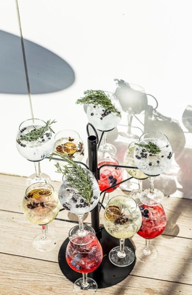 Pick a cocktail from Whisper’s ‘Gin Tree’ and let the good times roll. Picture: Instagram