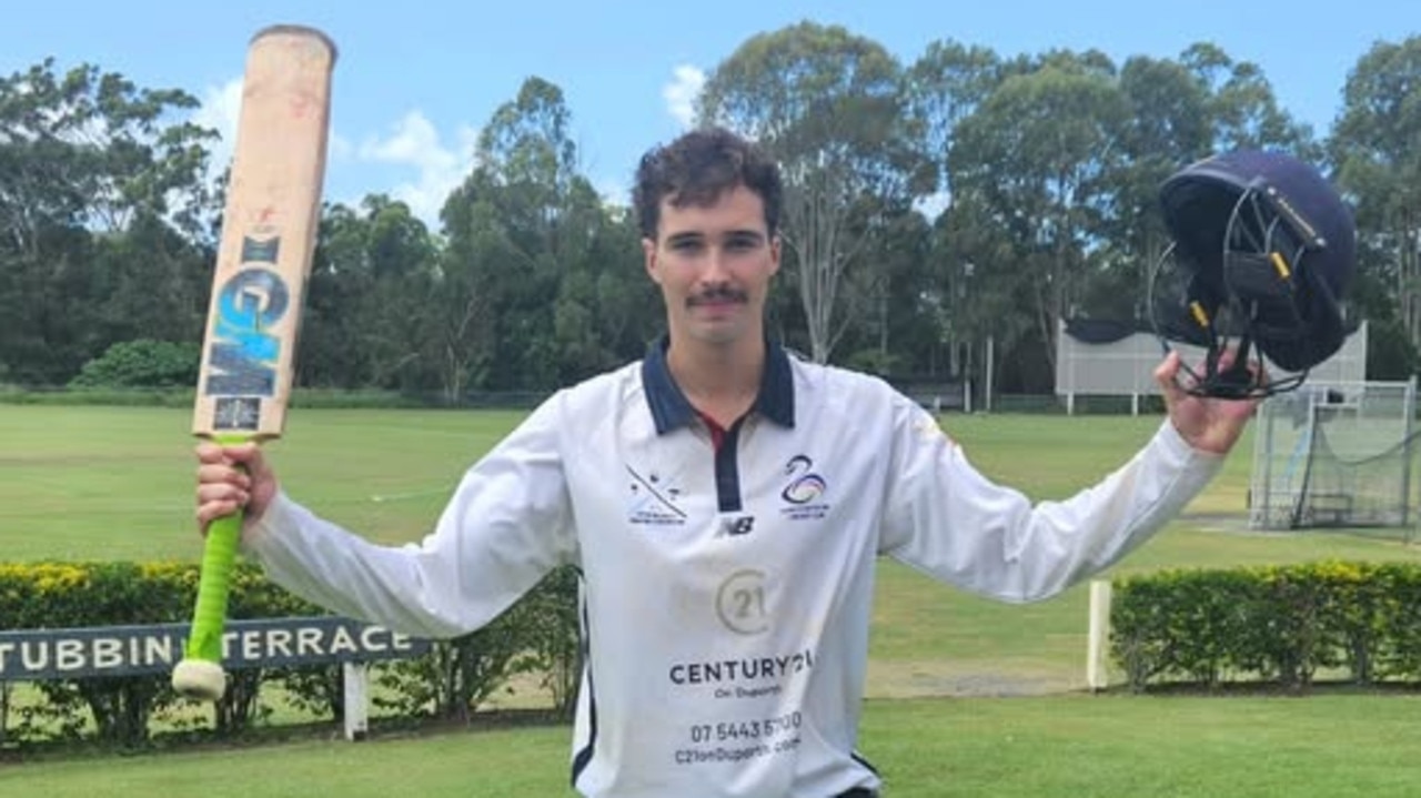 Senior Maroochydore cricketer Morgan Lamey.