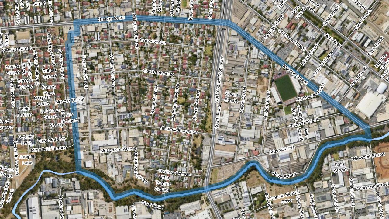 Charles Sturt Council is investigating whether housing could be developed within the Hindmarsh Triangle in the future as part of a neighbourhood plan for the suburbs of West Hindmarsh, Welland and Hindmarsh. Picture: Supplied