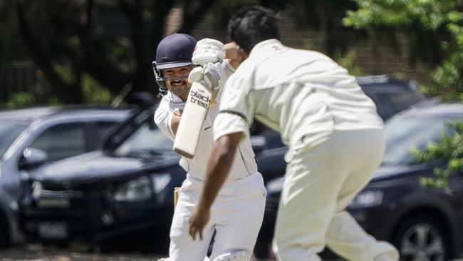 DDCA: Narre South batsman Jawed Hussaini. Picture: Valeriu Campan