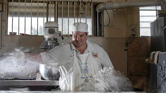 Old Fernvale Bakery 'unconventional' pie takes champion gourmet pie title in Great Aussie Pie Competition. Picture: ALI KUCHEL