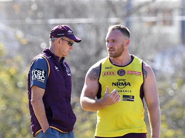 Bennett says salary cap pressures at Souths ultimately thwarted a reunion with Lodge. Picture: AAP