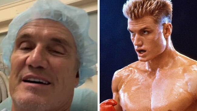 Rocky star Dolph Lundgren is 'finally cancer free'.