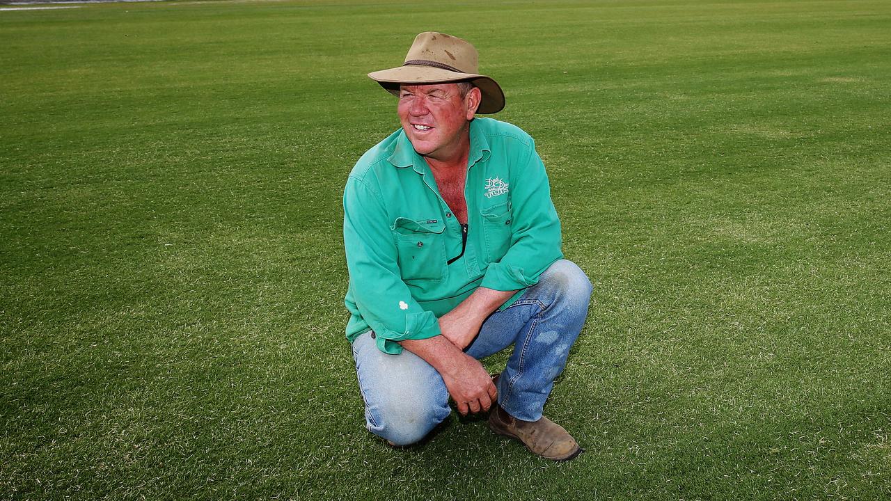 Graeme Colless has been flown in to help fix the Gold Coast track before the Magic Millions. Picture: Brett Costello