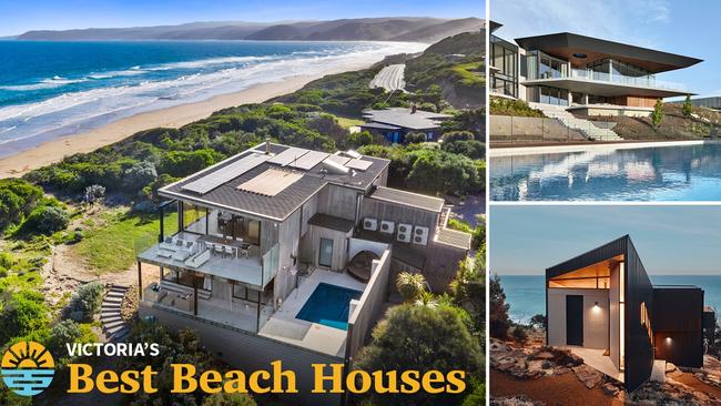 Breathtaking views and incredible design are on offer at Victoria’s best beach houses.