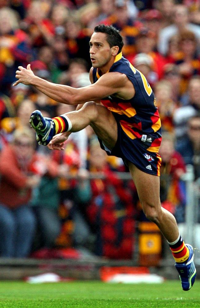 Andrew McLeod made four All Australian sides in the 2000s