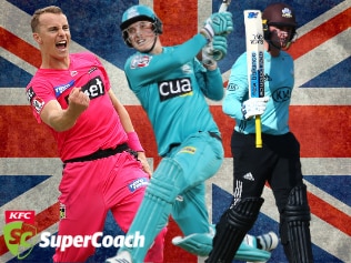 English players in BBL10 cricket.